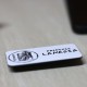 Name tag άσπρο-μαύρο