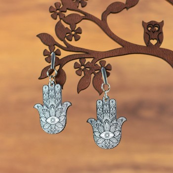 Σκουλαρίκια Fatima Hand