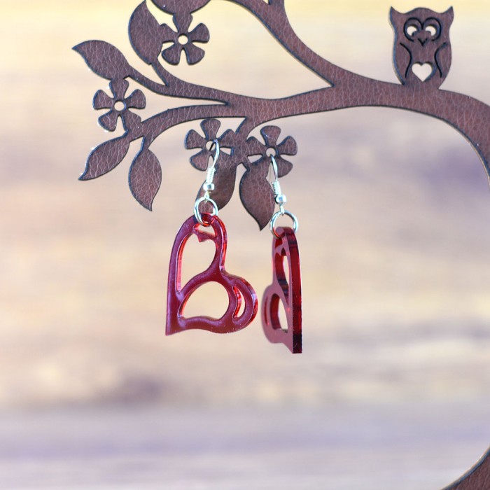 Σκουλαρίκια Heart