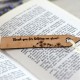 Δερμάτινος σελιδοδείκτης δώρο για δασκάλα-δάσκαλο 1