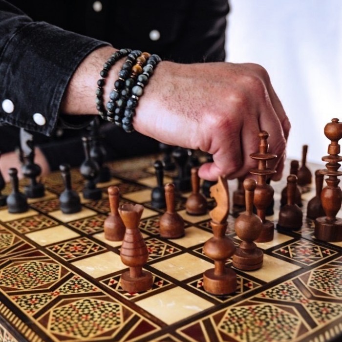 Χειροποίητο ανδρικό τετραπλό βραχιόλι Chrysostomos CHR_PI 523