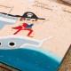 Ξύλινο βιβλίο ευχών The Pirate